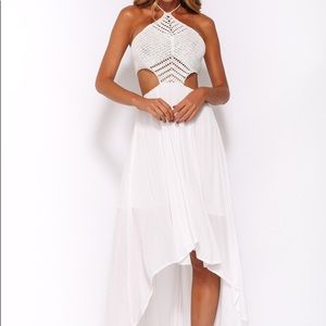 Hello Molly Blue Crush Dress White